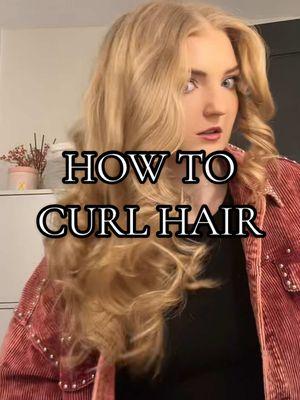 For the person who needs hair help 😚😚                                                      #hairtok #curls #easycurls #easyhairstyle #bouncyblowout #bouncycurls #bouncyhair #blondecurls #cheapcurlingiron #curlingwand #easyhair #dyson #dysonairwrap #blowout #beginnerhair #beginnermakeup #tutorial 