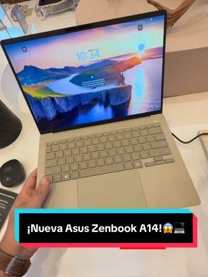 La nueva ASUS Zenbook A14 está de locos! Utilizar los procesadores snapdragon X series es la mejor decisión para tener una eficiencia energética que se traduce en mayor autonomía de bateria y poder bruto para tareas pesadas utiizando pocos Watts! 🤯🤯 wow Asus ❤️ @ASUS Colombia @ASUS  #ces2025 #asus #zenbook #zenbooka14 #snapdragonxelite #baterialargaduracion #techtok #tecnologiaconsebas 