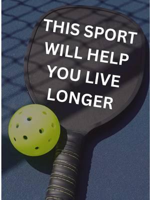 Want to add years to your life? Let’s talk about pickleball! It’s a racket sport, just like tennis (which adds 9 years to your life), but pickleball has an edge: it’s easy to learn and incredibly social! 🤝 Get active, meet new people, and watch your life expectancy soar.   #LongevitySports #PickleballForLife #BlueZones #LiveLonger #RacketSports #pickleball 