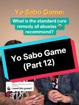 Replying to @The Soluna’s Fam do all abuelas do this or just mine? 😭🤣 #growinguphispanic #yosabothegame #yosabo #nosabo @YoSabo_TheGame 