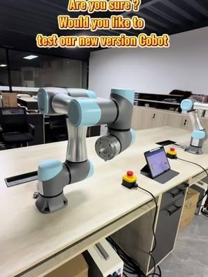 Latest version Cobot coming, would you like to try ?#robot #cobot#six axis robot #robot factory 