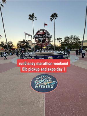 #rundisney expo day 1!! I’m so excited for this weekend’s races 🤩 #runnerstiktok #creatorsearchinsights #fyp #disney #rundisneyexpo #wideworldofsports @Disney Parks 