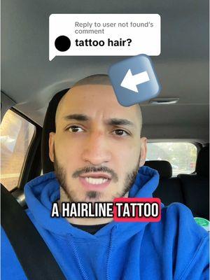 Replying to @user not found Hairline Tattoo? Hair Transplant? #marthreenez #hairlinetattoo #hairloss #recededhairline #hairtransplant #balding 