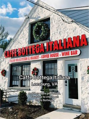 It’s no surprise that this locally-owned Italian cafe has a near perfect Google rating of 4.9. Everything from the pizza to the sandwiches to the dessert is absolutely delicious. They also import the highest quality charcuterie and Italian cheeses as well as specialty wines and pasta. You have to check out Caffe Bottega Italiana in Leesburg, VA. #dmvfoodie #italianfood #italiancafe #novafoodie #northernva 