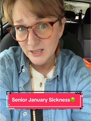 Senior January SICKNESS! #edutok #teachersoftiktok #classof2025 #highschool #senioryear 