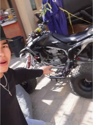 Quien para rodar ? #cuatrimotos #trx450r #trx450 @santigymrata 