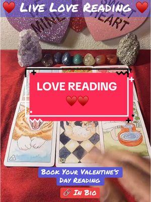 VALENTINE’S DAY READING ❤️😍🌹🍫🧸 #ValentinesDay #BeMineValentine #cupid #LoveReading #tarotreading #oraclereading #TheOnlyTarotDivine #tarotdivine33 #LIVEhighlights #TikTokLIVE #LIVE 