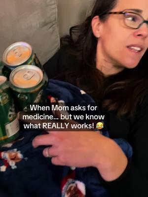 Mom: ‘Can you get me some medicine?’ Dad & Son: Say no more! 😏🍾 Vernors to the rescue! Because nothing cures EVERYTHING like ginger ale, right? 😂 #MomLife #DadAndSonAdventures #Vernors #FamilySkit #GingerAleCuresAll #FunnyFamilyMoments #ParentingHumor #MichiganTradition