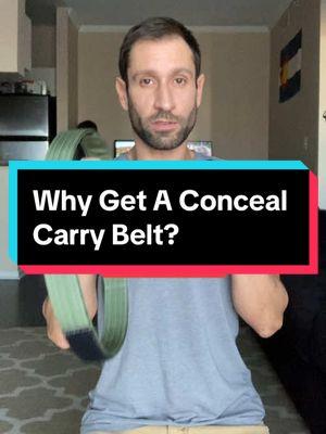 Getting a belt made concealed carrying so much more comfortable and…concealed. #concealedcarry #selfdefense #belts #fashion #holster #everydaycarry 