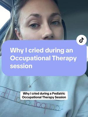 A tear filled day as a pediatric occupational therapist🥹 Vision can impact SO many things! If you have concerns for your child’s vision - consult with your pediatrician & vision specialist! 👀  #pedsot #occupationaltherapy 