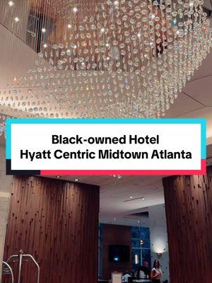 ⭐️HYATT CENTRIC MIDTOWN⭐️ Located right in the heart of Midtown is the @hyattcentricmidtownatl. The perfect place for travelers and locals who want to be in walking distance of fun things to do like the @highmuseumofart , @piedmontpark , @martatransit accessible, and great dining options. @authorsdenatl is their onsite restaurant serving southern cuisine with flair as it sits right next to their intimate book den which features prominent Black authors and stories. Add this hotel to your list! #blackownedbusiness #blackowned  - #blackgirlsguideatl #shefromAtlanta #thingstodoinatlanta #datenight #midtownatl #atlanta #accessatlanta #discoveratl #atl 