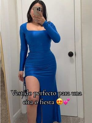 @OYS_US vestido perfecto para una cita o una fiesta ❤️😍 😍#ootdinspo #vestidosdefiesta #vestidoslindos #vestidossexy #inspooutfit #bluedress #cutedress #tiktokfashion #fpyシ #foryourpage 