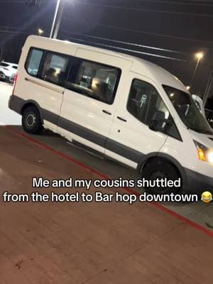 10/10 recommend 🔥😂 #fy #fyp #shuttle #barhop #cousins #nightout #30andup 