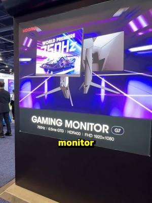 The Worlds first 750hz MONTIOR!? @Koorui_Monitor #tech #monitor #GamingSetup #gaming #pc 