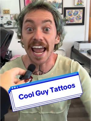 Cool guys can also do back handsprings #tattoo #tattooshop #tattooartist #sandiegotattooartist #genztattoo #queertattooartist #tattoohumor #femaletattooartist 