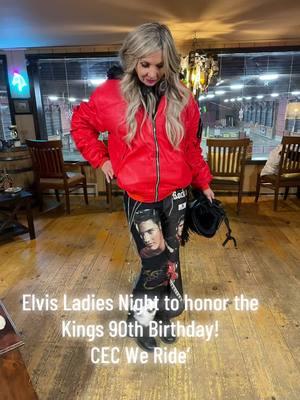 Happy Birthday Elvis! We Honor you with all the CEC Ladies at Ladies Night!  #weride #pov #fyp #corinthianequestriancenter #fun #barstoolsports #ladiesnight #elvis 