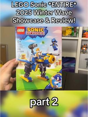 LEGO Sonic *ENTIRE* 2025 Winter Wave Showcase & Review! (part 2) #lego #legos #legoreview #legosonic #sonic #sonicthehedgehog 