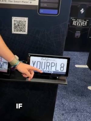 @Reviver showing there amazing product at CES can’t wait for it to come to Nevada, this looks really kool. #reviver #cars #ces2025 #ceslasvegas #licenseplace #carcustoms #fyp #viral 