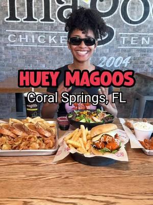 Amazing Chicken Tender Spot in Broward- Huey Magoos Coral Springs 📍 9216 Wiles Rd Coral Springs, FL  #hueymagoos #chickentenders #browardfood #coralspringsflorida 