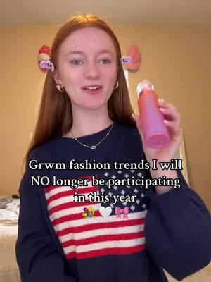 Fashion trends I won't be participating in this year! 💐🤍🎀 #fyp #grwm #grwmroutine #grwmmakeup #fashion #trends #fashiontrends #controversy #controversial