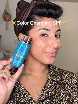 Have you tried this @Colorescience skin tint?! Such a cool and unique formula for the spf girlies 🙂‍↕️ #heyleen #colorscience #spf 