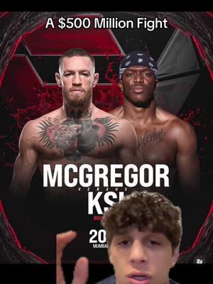 Would you watch this fight? #fyp #foryou #xyzbca #boxing #ksi #mcgregor #loganpaul #paul #jakepaul