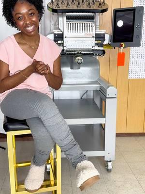 Welcoming my NEW EMPLOYEE (new embroidery machine lolz) to TheArtsOfDani!✨ Meet the Melco Summit—SUMMANTHA! 🩷 Thank you so much to @Melco Embroidery for bringing me into the family! I am so excited, and grateful for the opportunity 🫶🏾🥰  I cannot wait to implement this new machine into my business and get orders out DOUBLE time, as well as work on new projects and do soooo many things I’ve anticipated doing foreverrrrr! Jackets, hats, you name it! With a bigger sewing field and SO MANY User Interface features, this is the machine of my DREAMS 🧠🩷 If you’d like more information on the Melco Summit, the link is in my bio on this page and also here: https://info.melco.com/dani-melco 🫶🏾 Thank you everyone who supports me and has made my continued business journey possible, I cannot thank you enough for the constant support 🩷 #melco #melcousa #melcosummit #summantha #taod