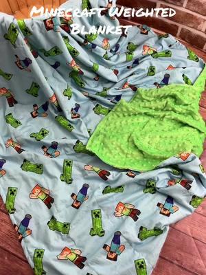 Medium, 6lbs Weighted Minecraft Blanket #Minecraft #minecraftbuilding #minecrafttutorial #weightedblanket #autism #sleep #insomnia #sensorydisorder #add #chronicstress #anxiety #restlesslegsyndrom #checkoutmyetsystore #supportsmallbusiness #sensoryblanket #handmadeisbetter #weightedlappads #weightedlappad #sewmuchminkyandmore #wahmom #wahm 