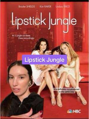 can anyone lmk why this show was cancelled?? lipstick jungle peak 2008 nyc fashion backdrop for friendship and career storylines … lmk similar suggestions #lipstickjungle #satc #candacebushnell #brookeshields #kimraver #lindsayprice #peacocktv #00s #greenscreen 