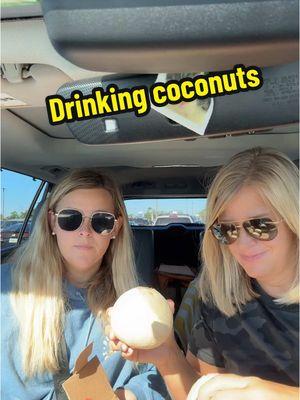 Drinking coconuts from @Costco Wholesale #letsgoclubbing #forupage #foodreview #cookingwithmegandmaddie #motherdaughter #forupages #costcodaughter #costcomamma #costcofinds #costcotiktok #coconuts 