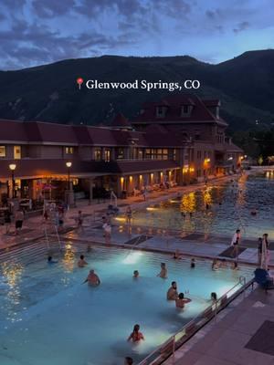 Another hot spring to add to your list in Colorado 🫧 📌Save + send to who you're going with! 📍Glenwood Hot Springs #colorado #explorecolorado #hotsprings #glenwoodsprings #glenwoodspringscolorado