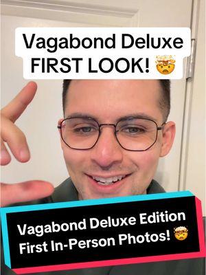 We have our first in-person look at the Vagabond Definitive Edition! Front, back, spine, original cover art inside, and a comparison to other Deluxe Editions! Huge thank you to Th3MangaAddict on twt for the photos! #vagabond #anime #vagabondmanga #manga #vagabonddeluxe #musashi #musashimiyamoto 