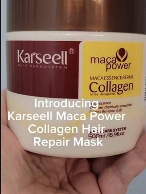 Unexpected Results. Amazing deep conditioning hair repair. This is a must try. #dryhairtreatment #dryhairtips #fizzyhair #dryhair #unexpected #hair #hairtransformation #hairhack #karsell #collagen #damagedhair #hairrepair #deepconditioning #musttry 