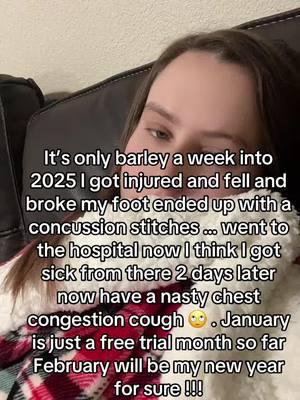 #sick #prayforourcountry #stomachproblems #2025 #nothowiplanned #yuck #flu #norovirus #brokenfoot #fell #fracturedfood #injuryrecovery #sickandinjured #inpain #coughremedy #pneumonia 