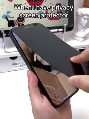 You also need it #privacy #screenprotector #blackscreen #privacyscreenprotector #fyp #iphone #TikTokShop #tiktokmademebuyit #privacyscreen #blackglass 