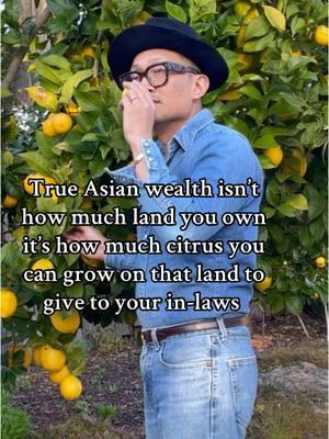 Citrus Rules Everything Around Me. #asiandad #richasian #wealth #immigrantparents 