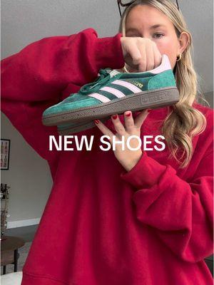 New shoes💚🩷 linked on my LTK !! #adidasspezial #haul #shoehaul #adidashandballspezial @adidas @Parke 