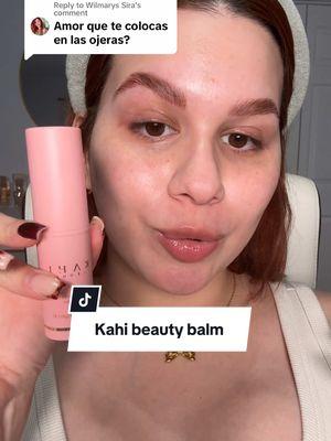 Replying to @Wilmarys Sira lo amo! Y ustedes lo saben!! #kahibeautybalm #kahi #beautybalm #koreanskincare #skincare 