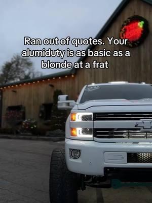 Copy and paste… but at least it’s not a 2nd gen, I’ll give that to ya  @Flawless__Empire #300hp #duramax #foryoupage #26x14s #trending #michigan #lml #silverado #fyp #65mm #stainlessdiesel #trucktok 