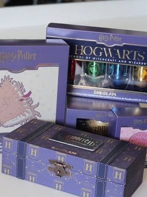 SHEGLAM X Harry Potter collection 🧙 @SHEGLAM #SHEGLAM#SHEGLAMcollection #sheglamharrypotter #harrypottermakeup  #asmr 