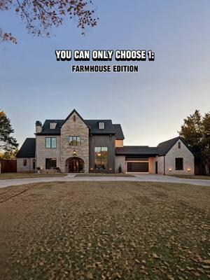 I’m taking 3💯 #farmhouse #country #countryhome #barndominium #barndo #land #countrylife #fyp #chooseone #trending #Home 