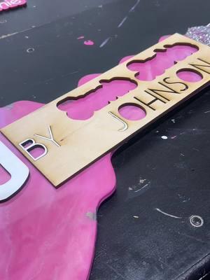 🎀 Barbie Dream Goals, Realtor Edition! 🎀 A process full of care, precision, and just the right touch of glam 😍  In this reel, I’m giving you a sneak peek into the final steps of this pink Barbie-themed Realtor key sign— adding the wording and that glossy, show-stopping finish. 💖 This sign isn’t just pretty; it’s a powerful branding tool that turns heads and leaves lasting impressions. Whether it’s for open houses, closings, or social media props, this custom creation is designed to match your unique style and elevate your Realtor brand.  And a sign that speaks to your brand’s personality and sets you apart? Lets bring your vision to life!  DM me to order your custom Realtor key sign today!  #RealtorBranding #CustomSigns #realtormarketing #WomenInRealEstate #Brandinf #epoxyresin #resinsigns 