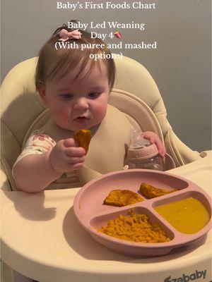 I had a feeling she would love sweet potatoes☺️ #babyled #babyledweaningideas #babyledfeeding #babyledweaningrecipe #babyledweaning6months #babyledweaningrecipes #babyledweaninginspo #babyledweaningtips #babyfoodrecipes #babyfoodideas #babyfoodie #babypuree #babypureeidea #babypureehomemade #6months #6monthsold #6monthspostpartum #MomsofTikTok #momlife #momcontent #momcontentcreator #sweetpotato #airfryer #airfryerrecipes 