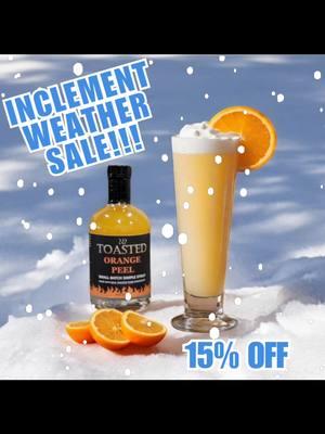 📣 15% OFF SALE! 🍹 With rough weather rolling in, it’s the perfect time to stay cozy and get TOASTED! 🧉✨ We’re offering 15% off our entire line of REAL TOASTED FOOD infused simple syrups, perfect for Old Fashioneds and craft cocktails! 🥃🎉 🛒 Shop now and don’t wait—this sale ends next Friday, January 17th! Rain or shine, keep your cocktails top-notch and your spirits high! 🌧️❤️ #TOASTEDSimple #TOASTEDCraftCocktails #OldFashioned #SaleAlert #CheersToThat #ShopOnline #ToastYourCocktail #DentonTX #SmallBatchSyrups #SupportSmallBusiness