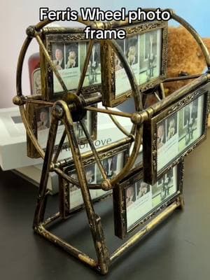 Vintage Rotating Wheel Picture Frame #ferriswheel #photoframes #pictures #unique #carousel #christmas #gifts #musicbox #vintage #antique #anniversary #pictureframe #GiftIdeas #PhotoLovers #TikTokShopHolidayHaul #spotlightfinds #couplegifts2025 #friendsmas 