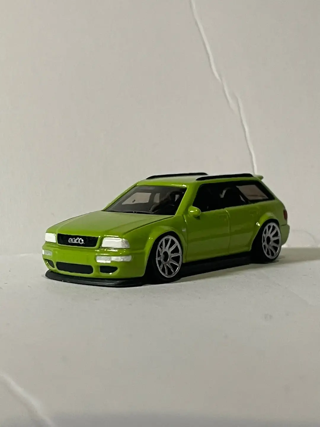 One of my latest finished builds, what do y’all think? #jesuslovesyou #thediecastworkshop  #cars  #diecast  #customdiecast  #hotwheels  #audi #rs2 #rs2avant #avant #creatorsearchinsights 