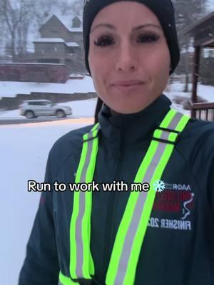 Often i’ll run into town where I work since it’s not far and it was such a pretty run this morning! ❄️🏃‍♀️ #runtok #runner #Running #winter #coldasf #brrr #runningmotivation @The Feed @ASICS @Nike @nikerunningclub @Nike Running @lululemon 