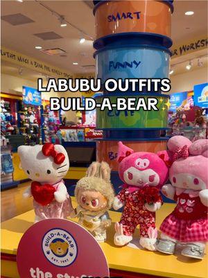 Labubu at Build-A-Bear Workshop! Looking for the  perfect Valentine’s Day outfit for my Labubu! #BuildABear #Labubu #flipwithme #LabubuOutfits #DressingUpLabubu #Sanrio #SanrioBuildABear #ValentineFinds #HelloKittyValentines #LabubuValentine #ValentineClothesForLabubu #CuteFinds #KawaiiStyle #ValentineShopping #BuildABearAdventures #LabubuLover #valentinesanrio 