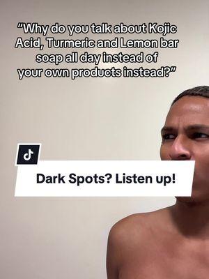 If you have dark spots, listen up! #darkspot #acnescar #hyperpigmentation #darkspotskincare #skincarefordarkspots #brighteningskincare 