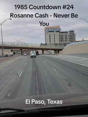 Top 100 Country songs of 1985 and views from my office #genx #cdtfamily #countdown #countrymusic #texas #rosannecash 